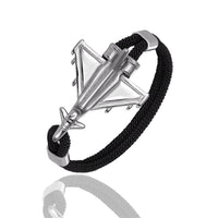 Thumbnail for Military Aircraft Designed Leather Rope Bracelets