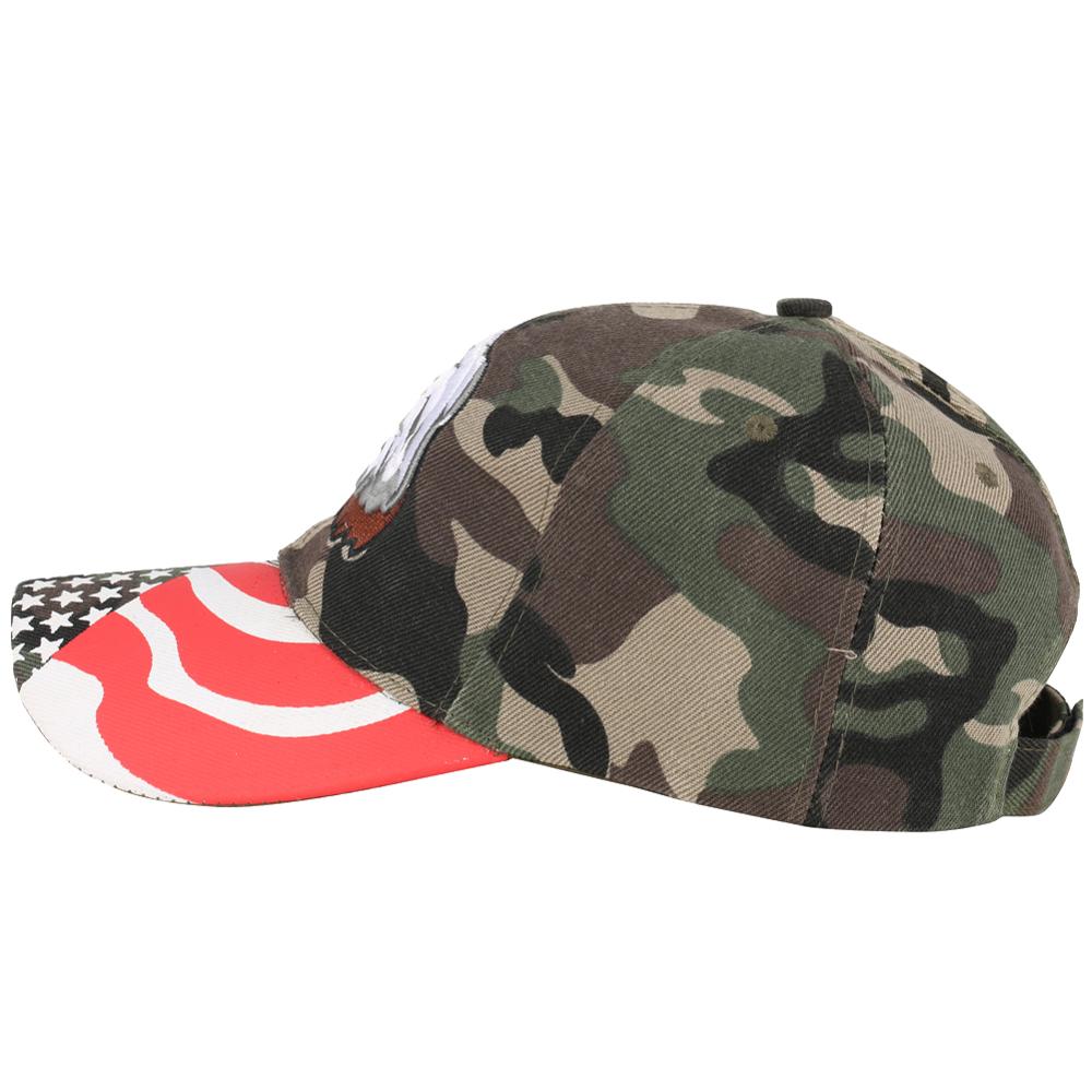 USA Flag Camouflage Style & Eagle Designed Hats