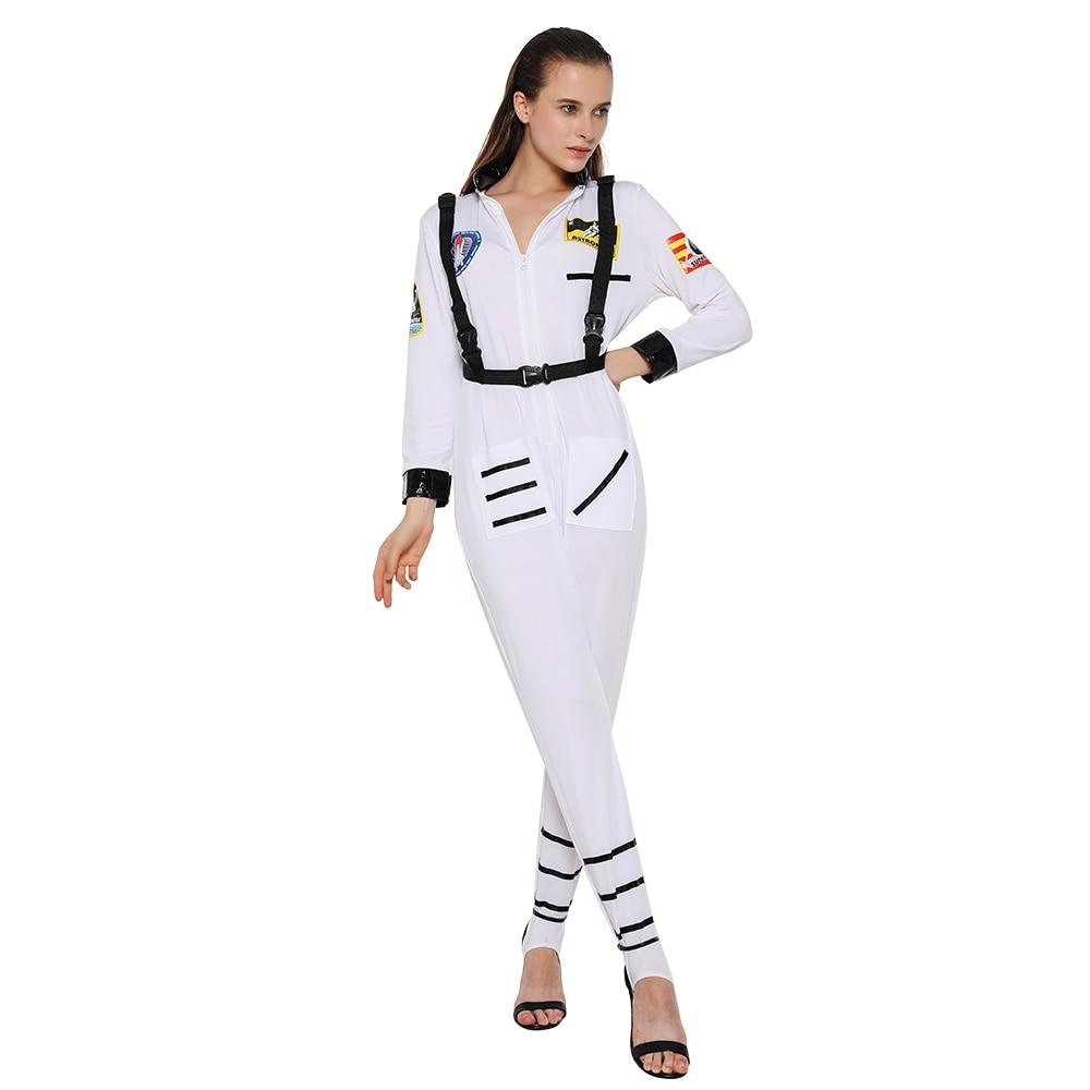 WHITE Space NASA & Astranout Jumpsuit for WOMEN (Halloween)