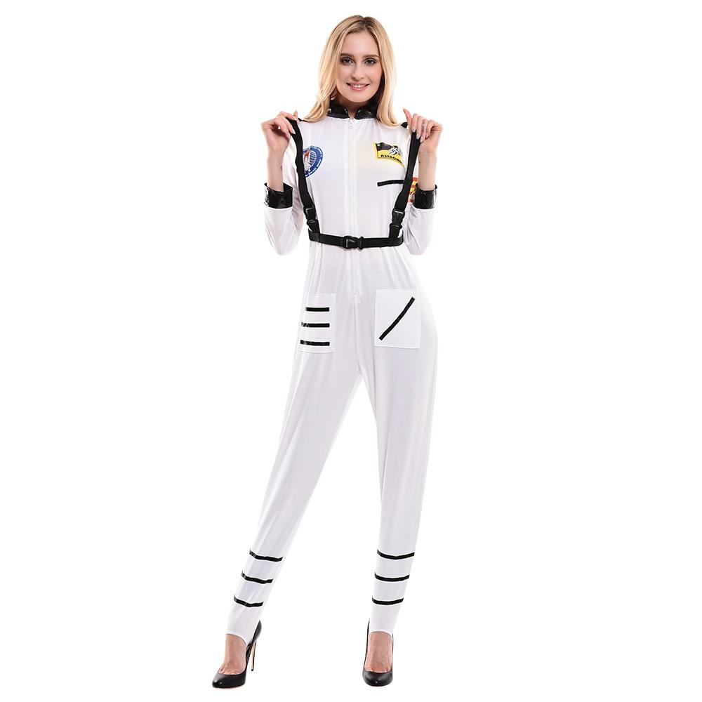 WHITE Space NASA & Astranout Jumpsuit for WOMEN (Halloween)