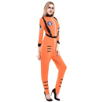 Thumbnail for ORANGE Space NASA & Astranout Jumpsuit for WOMEN (Halloween)