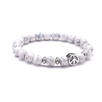 Thumbnail for Natural Stone & Airplane Shape in Circle Designed Bracelets