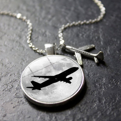 Airplane Shape Necklace