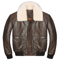 Thumbnail for Genuine Sheepskin Air Force Pilot Designed Jackets