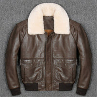 Thumbnail for Genuine Sheepskin Air Force Pilot Designed Jackets