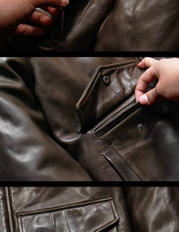 Thumbnail for Genuine Sheepskin Air Force Pilot Designed Jackets