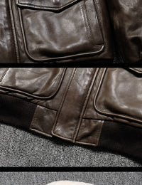 Thumbnail for Genuine Sheepskin Air Force Pilot Designed Jackets