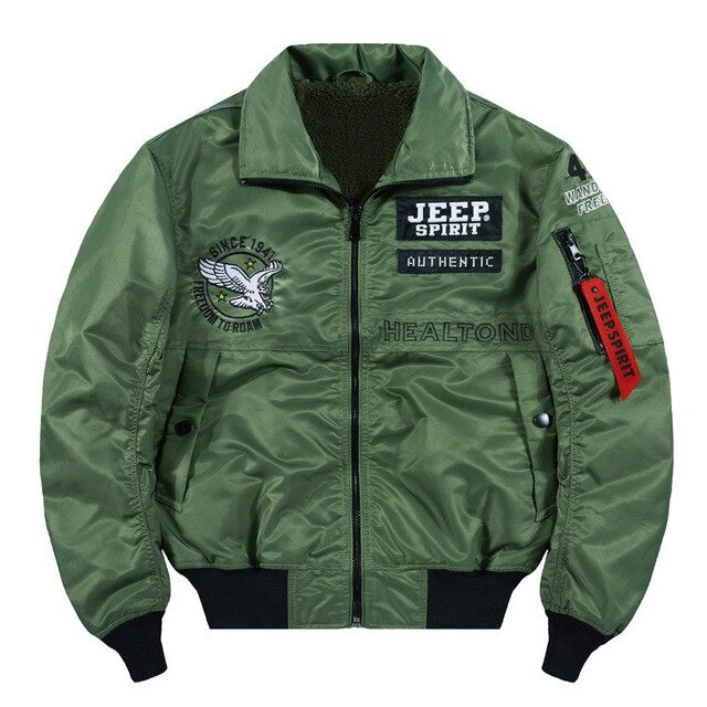 Freedom to Roar Style Pilot Bomber Jackets