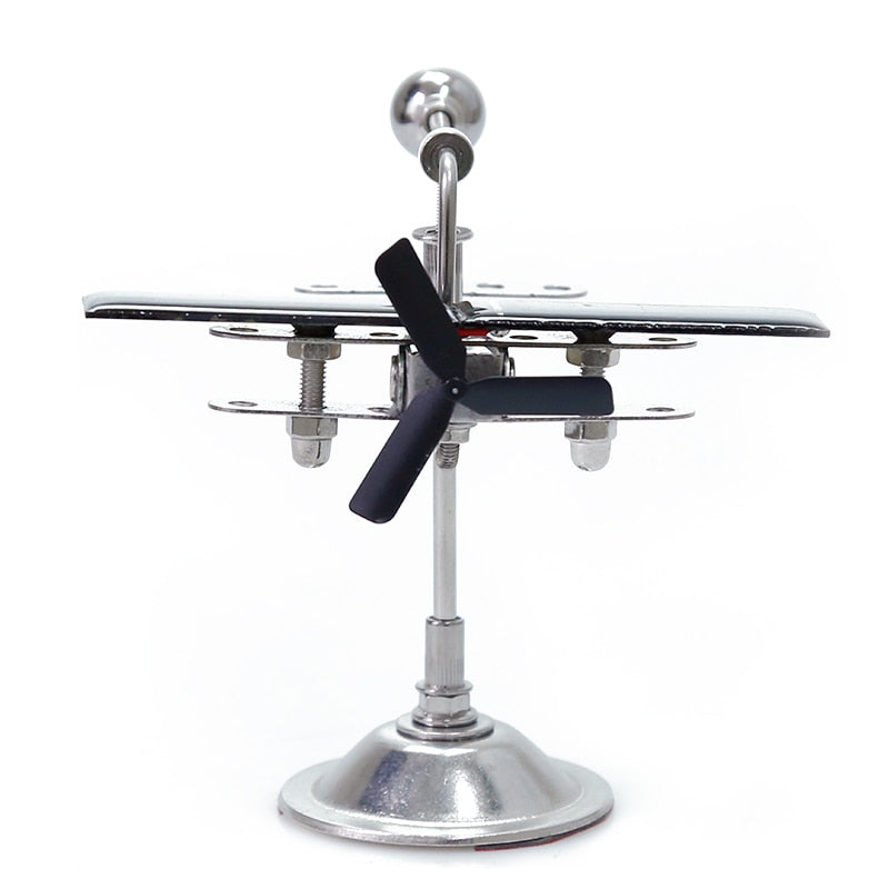 Creative Hi-Tech Solar Powered Propeller Designed Desktop Decoration