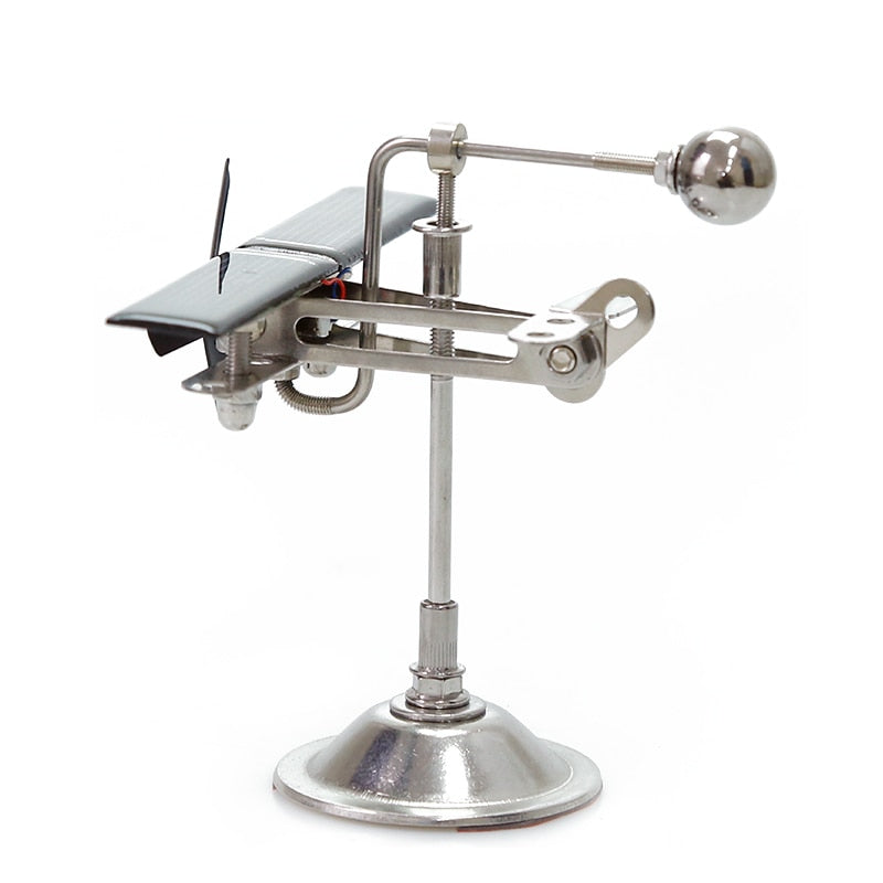Creative Hi-Tech Solar Powered Propeller Designed Desktop Decoration