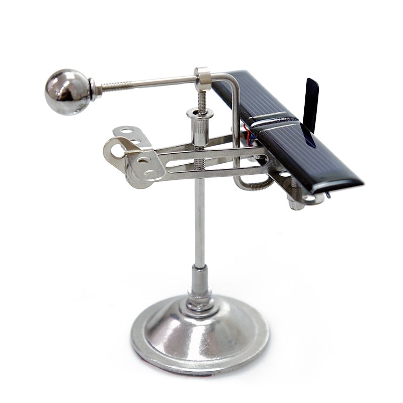Creative Hi-Tech Solar Powered Propeller Designed Desktop Decoration
