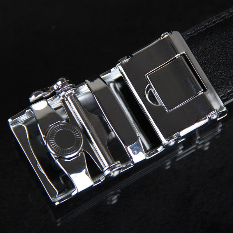 Genuine Leather Airplane Shape added Belt