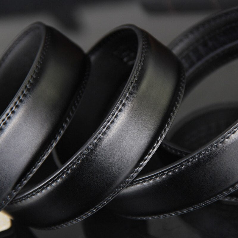 Genuine Leather Airplane Shape added Belt