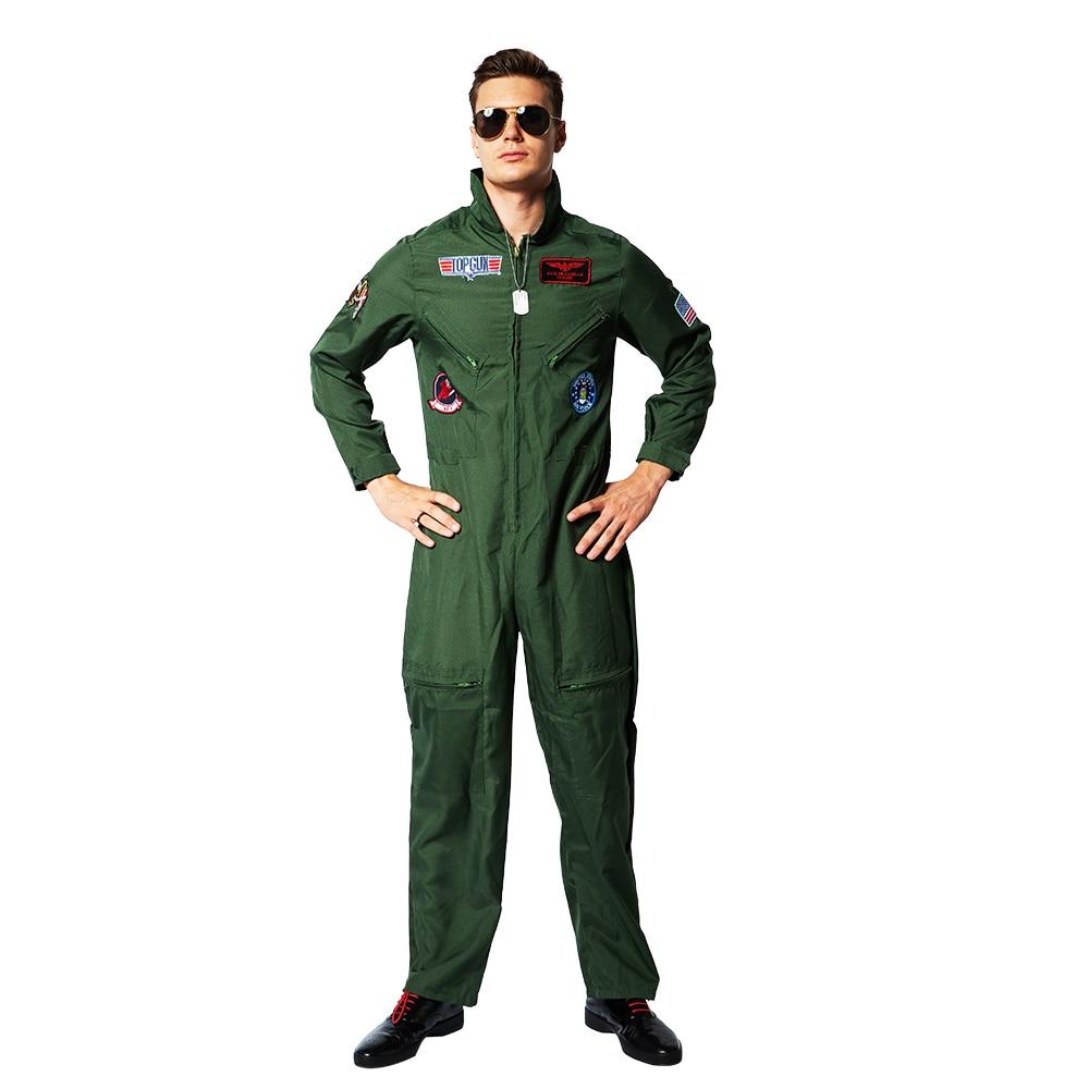 Fighter Pilot Style Pilot & Aviator Jumpsuit for Men (Halloween)