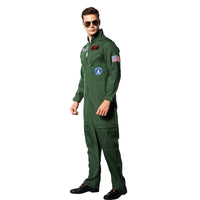 Thumbnail for Fighter Pilot Style Pilot & Aviator Jumpsuit for Men (Halloween)