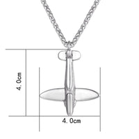 Thumbnail for Small Airplane Designed Super Cool Necklace