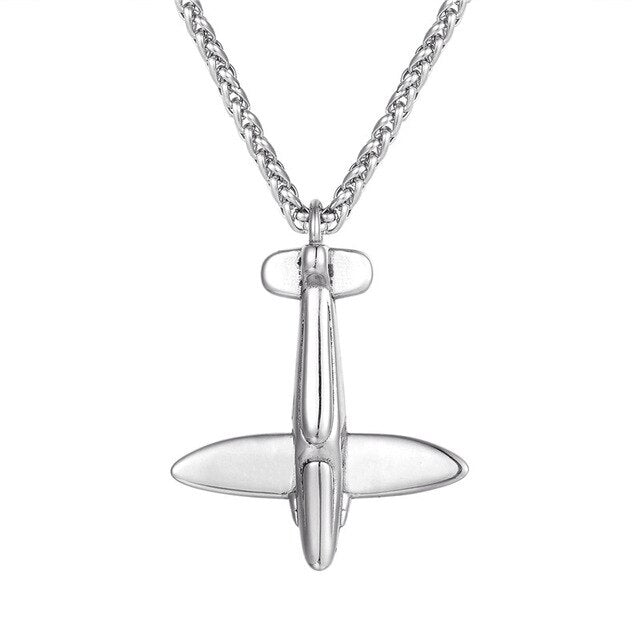 Small Airplane Designed Super Cool Necklace