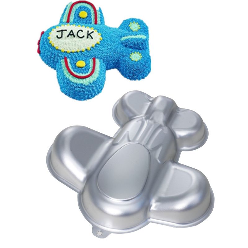 Aluminum 3D Airplane Aircraft Shaped Cake Mold