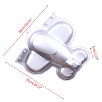 Thumbnail for Aluminum 3D Airplane Aircraft Shaped Cake Mold