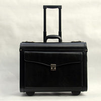 Thumbnail for Leather Style Carry-On Luggage for Pilots
