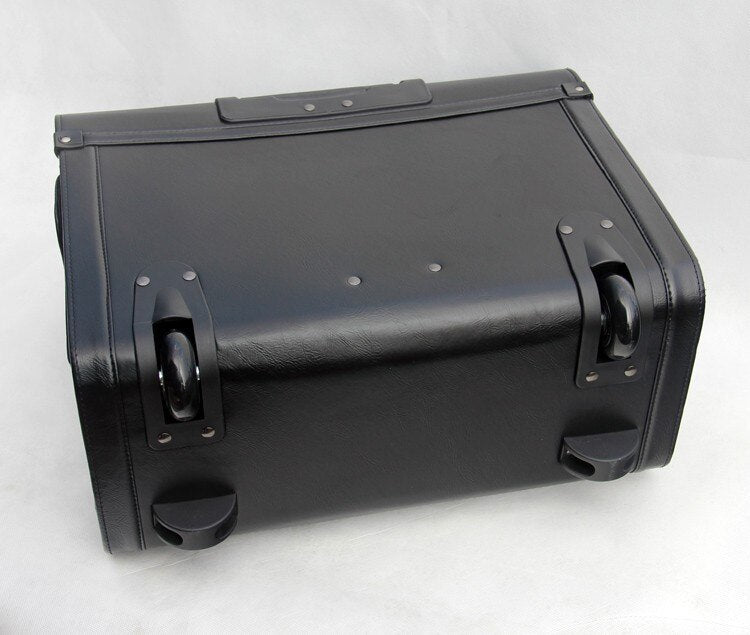 Leather Style Carry-On Luggage for Pilots