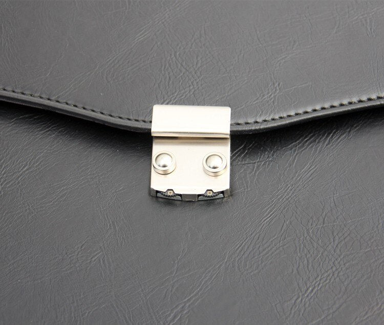 Leather Style Carry-On Luggage for Pilots