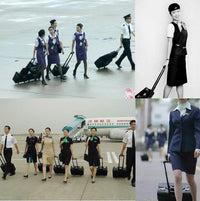 Thumbnail for Leather Style Carry-On Luggage for Pilots