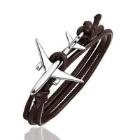 Thumbnail for (Edition 3) Boeing 777 Airplane Designed Leather Bracelets