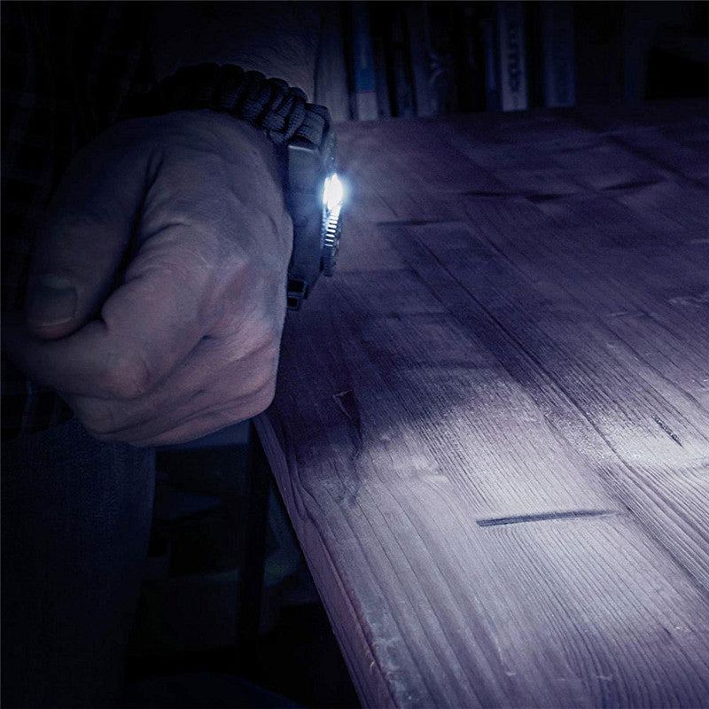 Super Quality Outdoor LED Light & Compass Integrated Bracelets