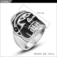 Thumbnail for Punk Pilot Skull Designed Super Stainless Steel Ring