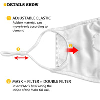 Thumbnail for Face mask printed with Remove Before Flight on the front panel — view 13