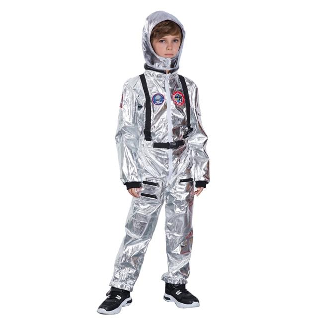 Gray Space NASA & Astranout Jumpsuit for CHILDREN (Halloween)