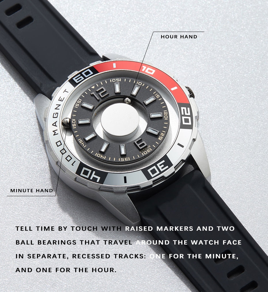 Magnetic Metal Multi-Functional Super Pilot Watches