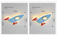 Thumbnail for Acrylic Space Shuttle Designed LED Ceiling Wall Lamp