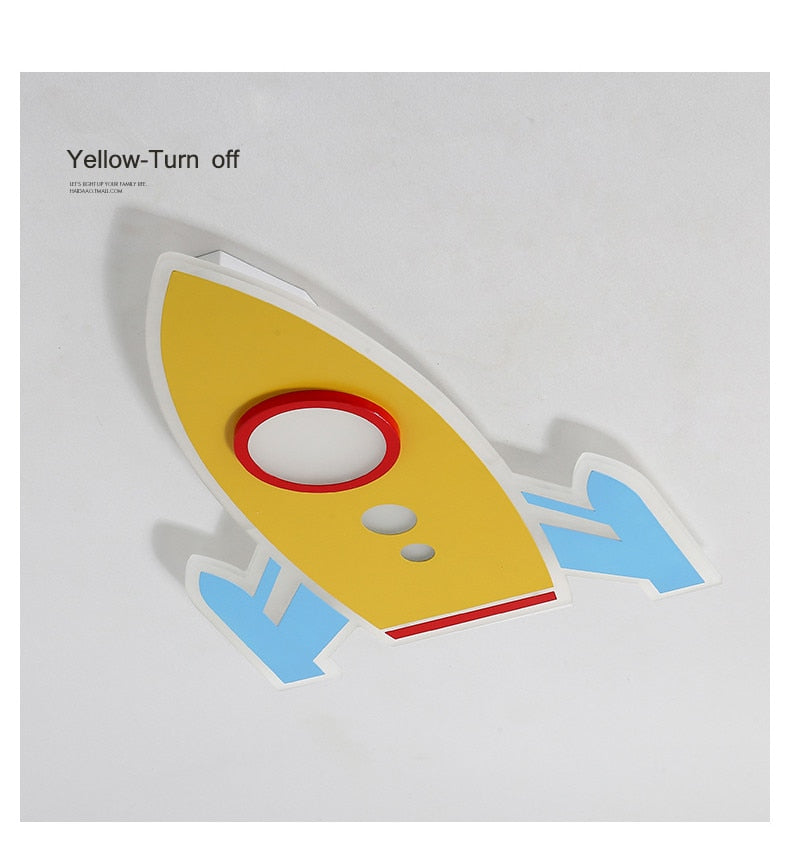 Acrylic Space Shuttle Designed LED Ceiling Wall Lamp