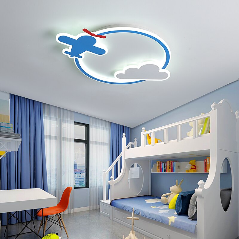 Airplane & Cloud Designed Wall Lamp
