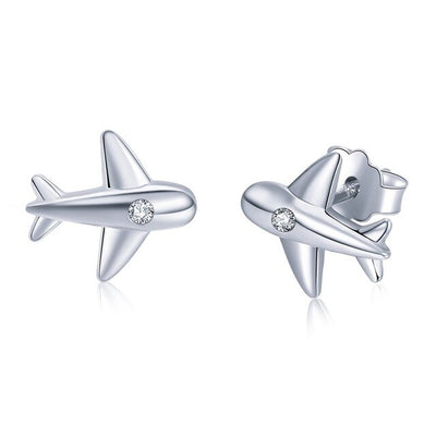 Airplane Shape Earrings