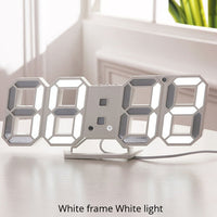 Thumbnail for 3D LED Digital Style Table 3D Wall Clock - view 17