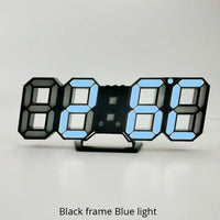 Thumbnail for 3D LED Digital Style Table 3D Wall Clock - view 10
