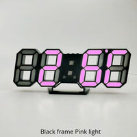 Thumbnail for 3D LED Digital Style Table 3D Wall Clock - view 16