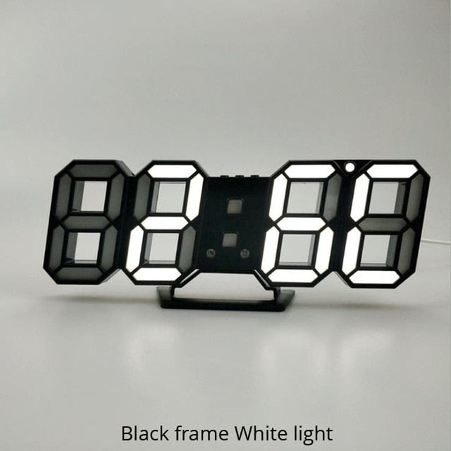 3D LED Digital Style Table & Wall Clocks