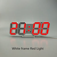 Thumbnail for 3D LED Digital Style Table 3D Wall Clock - view 9
