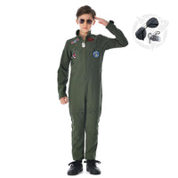 Thumbnail for Fighter Pilot Style Pilot & Aviator Jumpsuit for CHILDREN (Halloween)