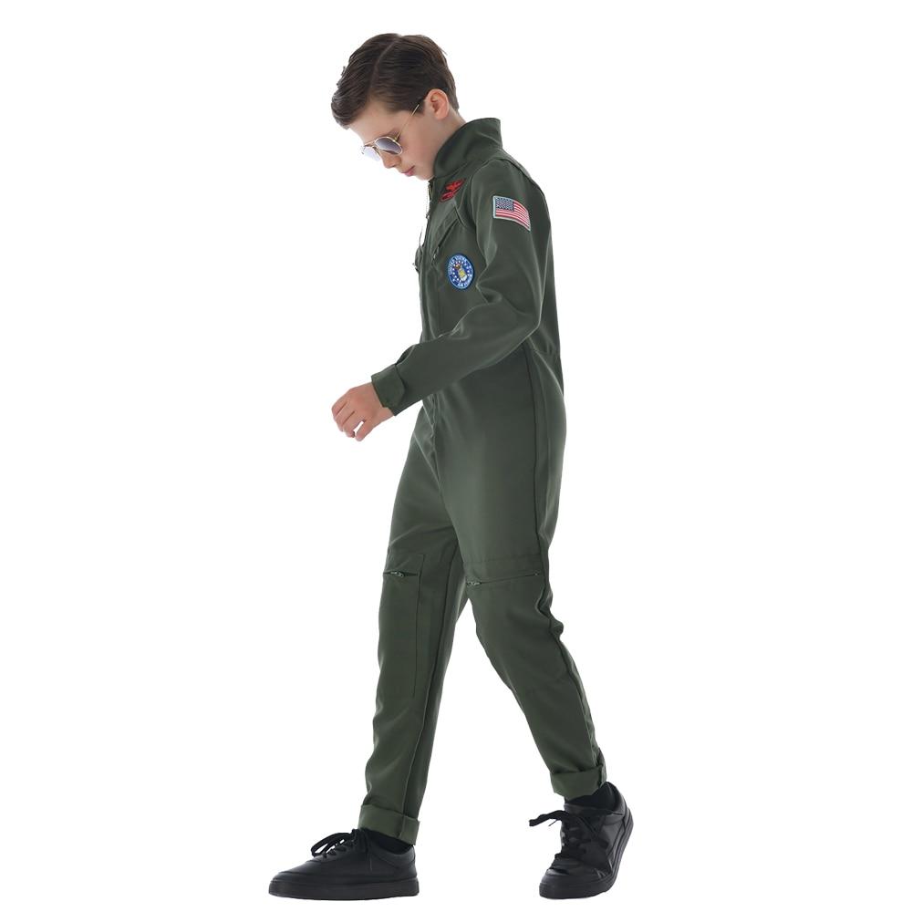 Fighter Pilot Style Pilot & Aviator Jumpsuit for CHILDREN (Halloween)