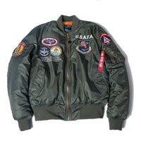 Thumbnail for Fighter Pilot Style USAFA Designed Super Cool Pilot Jackets