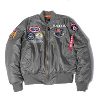 Thumbnail for Fighter Pilot Style USAFA Designed Super Cool Pilot Jackets