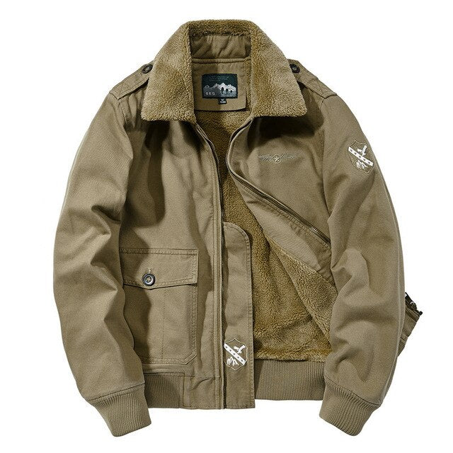 Fighter Pilot Themed Super Soft Bomber Jackets