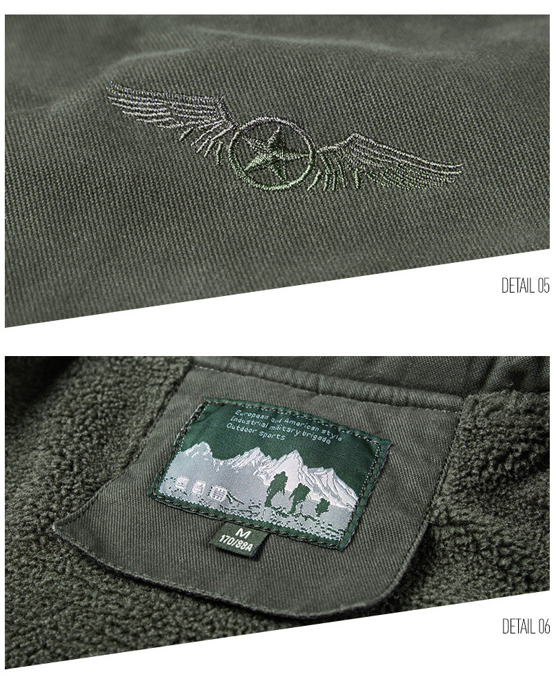 Fighter Pilot Themed Super Soft Bomber Jackets