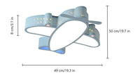 Thumbnail for Cartoon Style Ceiling Type Airplane Shape Wall Lamp