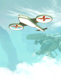 Thumbnail for Futuristic Ceiling Type Airplane Shape Wall Lamp